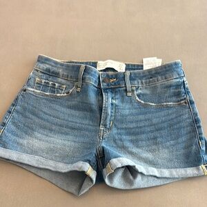 Blue Denim Women's Shorts